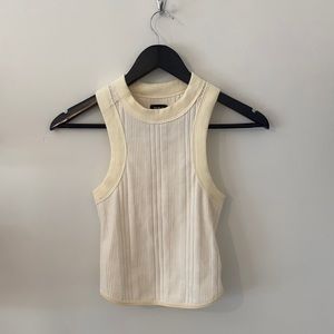 BDG cream rancerback tank